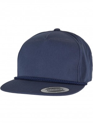 Шапка с козирка YP CLASSICS? CLASSIC POPLIN GOLF CAP navy one size