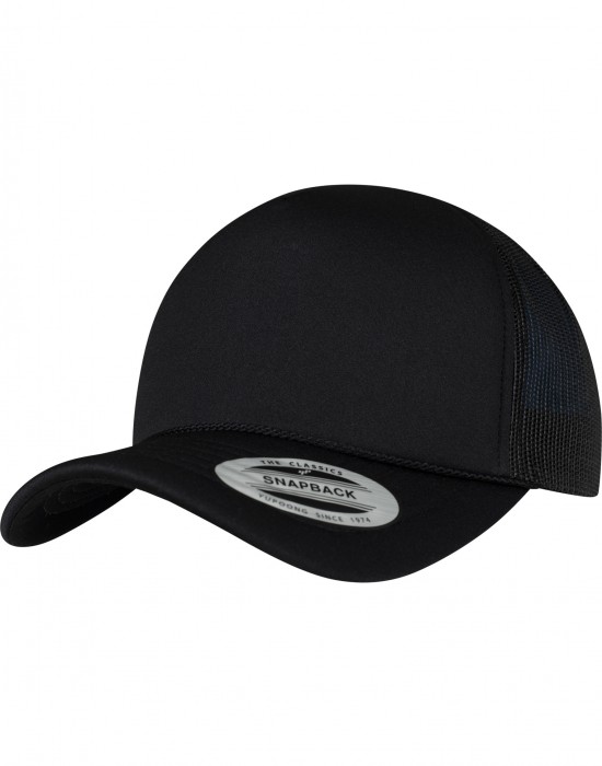 Шапка с козирка Foam Trucker Cap Curved Visor blk/blk/blk one size