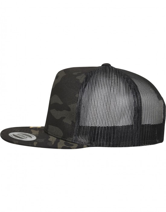 Шапка с козирка Multicam Trucker Cap black one size