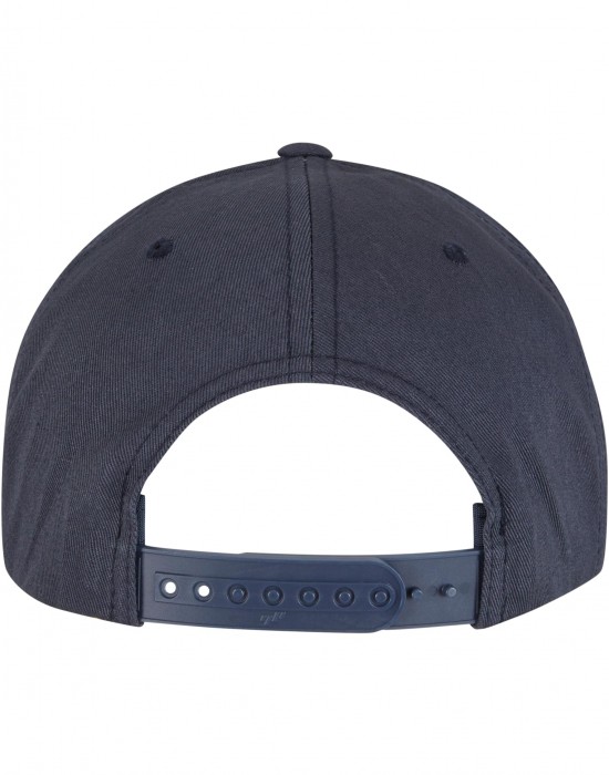 Шапка с козирка Classic 5 Panel Snapback navy/black one size