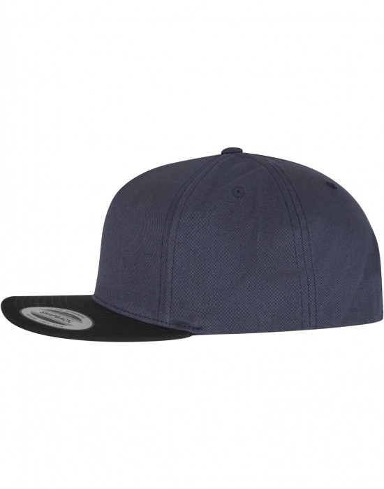 Шапка с козирка Classic 5 Panel Snapback navy/black one size