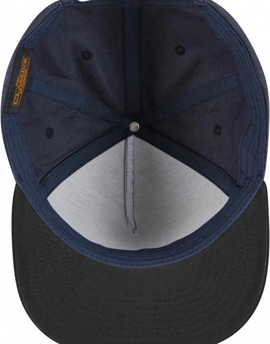 Шапка с козирка Classic 5 Panel Snapback navy/black one size