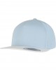 Шапка с козирка Classic 5 Panel Snapback lightblue/white one size