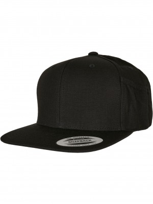 Шапка с козирка Pencil Holder Snapback Cap black one size
