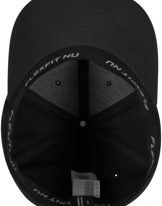 Шапка с козирка FLEXFIT NU? CAP black S/M