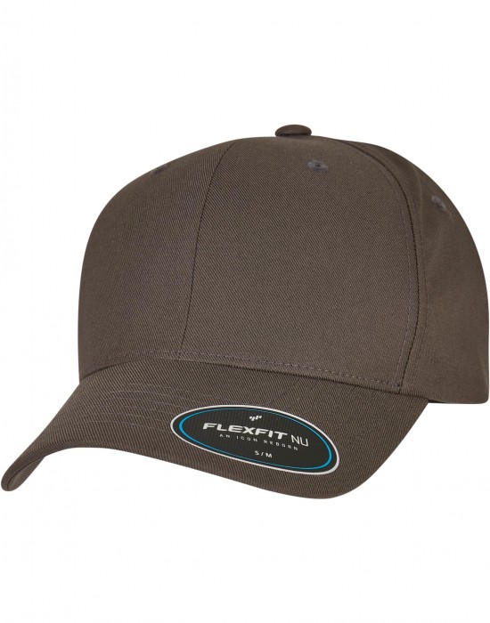 Шапка с козирка FLEXFIT NU? CAP darkgrey S/M