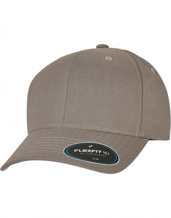 Шапка с козирка FLEXFIT NU? CAP grey S/M