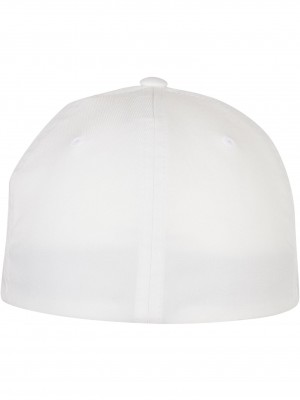 Шапка с козирка FLEXFIT NU? CAP white S/M