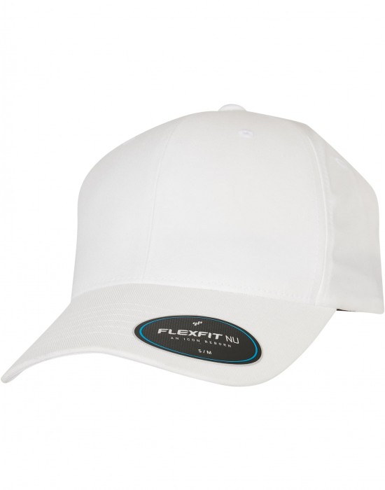 Шапка с козирка FLEXFIT NU? CAP white S/M