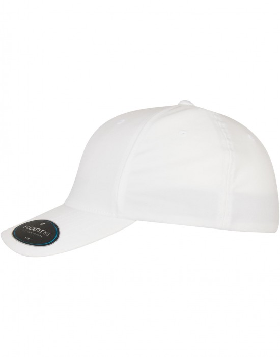 Шапка с козирка FLEXFIT NU? CAP white S/M
