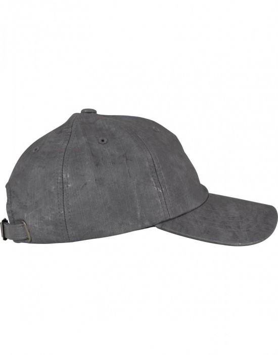 Шапка с козирка Low Profile Coated Cap darkgrey one size