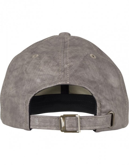 Шапка с козирка Low Profile Coated Cap darktaupe one size