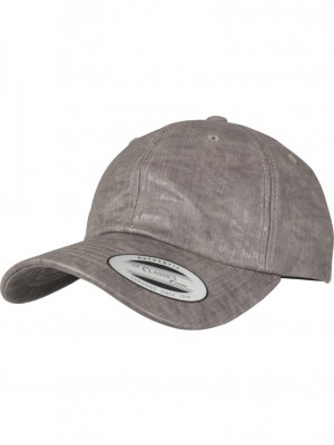 Шапка с козирка Low Profile Coated Cap darktaupe one size