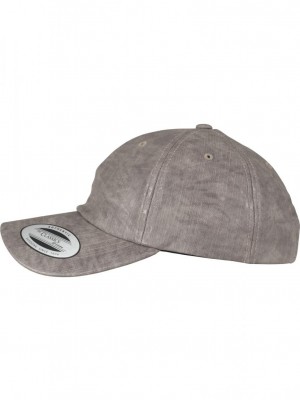 Шапка с козирка Low Profile Coated Cap darktaupe one size