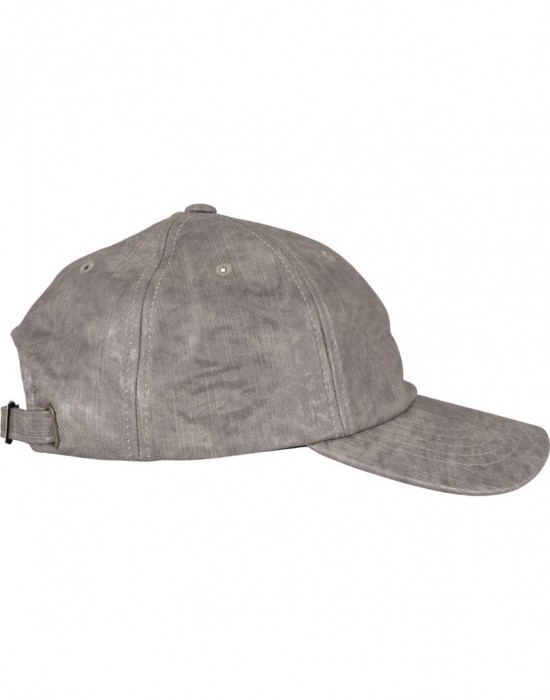 Шапка с козирка Low Profile Coated Cap darktaupe one size