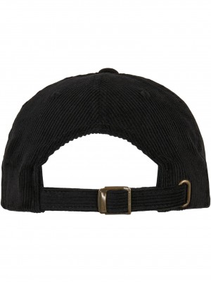 Шапка с козирка Low Profile Corduroy Dad Cap black one size