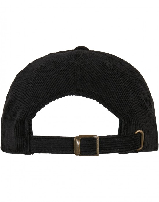 Шапка с козирка Low Profile Corduroy Dad Cap black one size