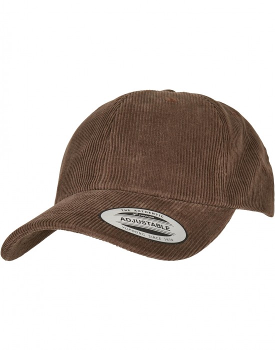 Шапка с козирка Low Profile Corduroy Dad Cap toffee one size
