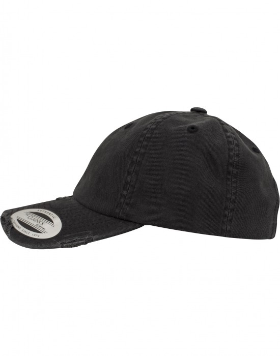 Шапка с козирка Low Profile Destroyed Cap black one size