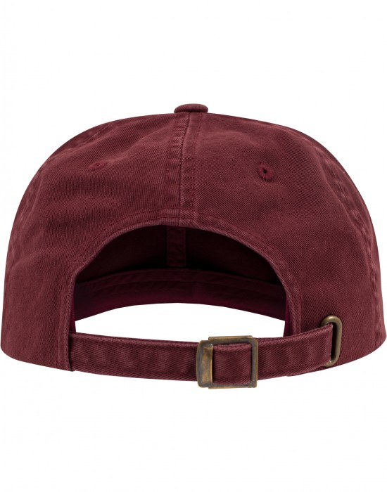 Шапка с козирка Low Profile Destroyed Cap maroon one size