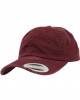 Шапка с козирка Low Profile Destroyed Cap maroon one size