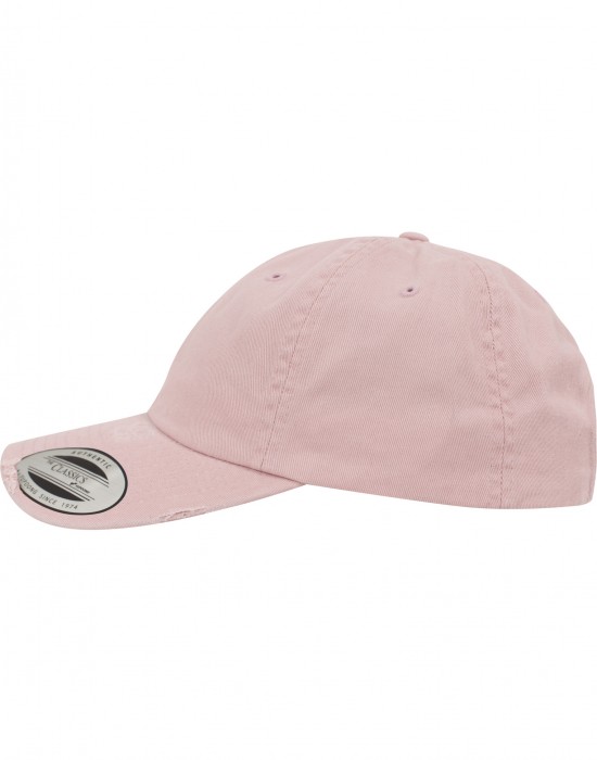 Шапка с козирка Low Profile Destroyed Cap pink one size
