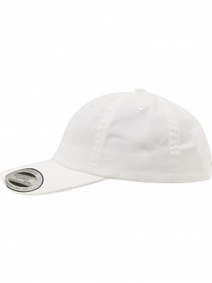 Шапка с козирка Low Profile Destroyed Cap white one size