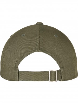 Шапка с козирка Ecowash Dad Cap olive night one size