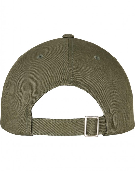 Шапка с козирка Ecowash Dad Cap olive night one size