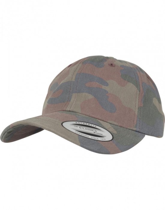 Шапка с козирка Low Profile Cotton Camo Cap wood camo one size