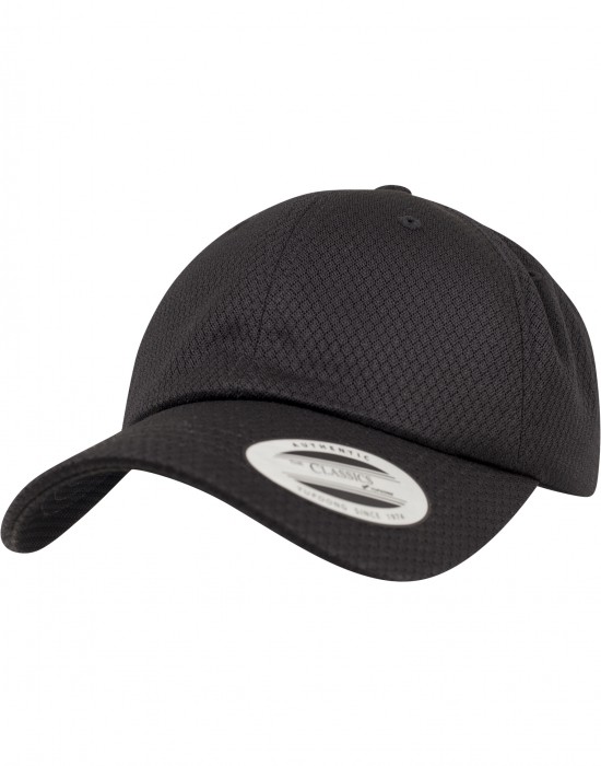 Шапка с козирка Honeycomb Dad Cap black one size