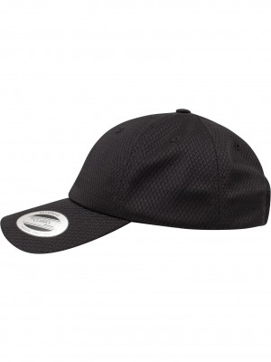 Шапка с козирка Honeycomb Dad Cap black one size