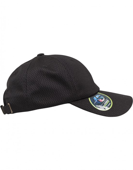 Шапка с козирка Honeycomb Dad Cap black one size