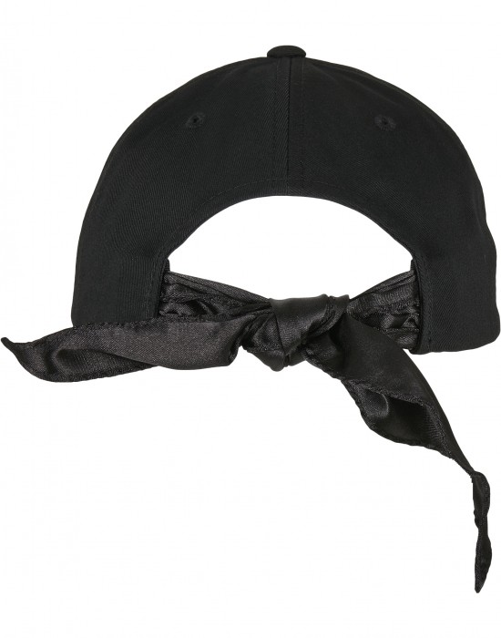 Шапка с козирка Satin Bow Dad Cap black one size
