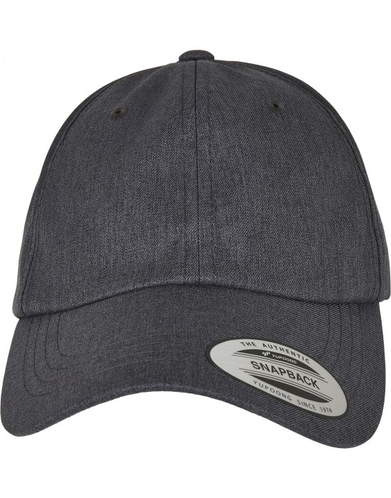 Шапка с козирка Satin Bow Dad Cap darkgrey one size