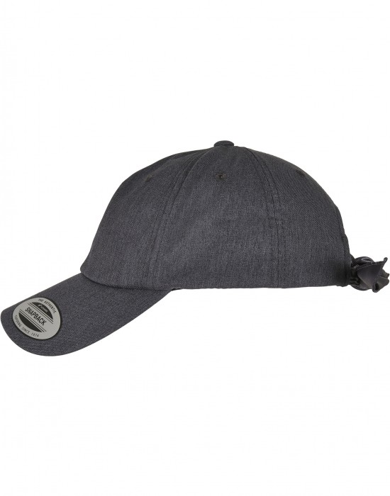 Шапка с козирка Satin Bow Dad Cap darkgrey one size