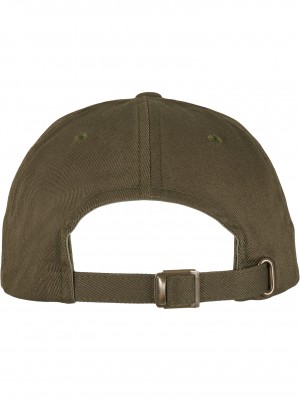 Шапка с козирка Low Profile Organic Cotton Cap burnt olive one size