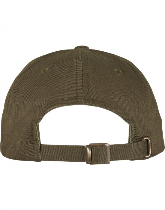 Шапка с козирка Low Profile Organic Cotton Cap burnt olive one size