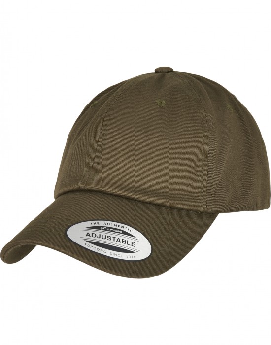 Шапка с козирка Low Profile Organic Cotton Cap burnt olive one size