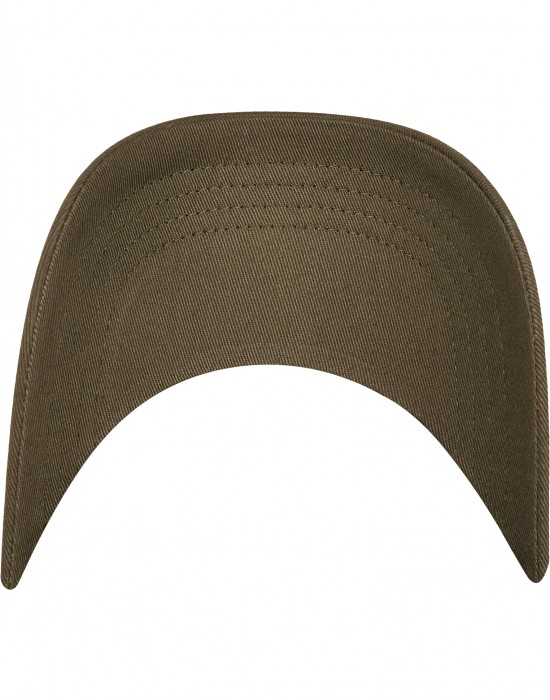Шапка с козирка Low Profile Organic Cotton Cap burnt olive one size