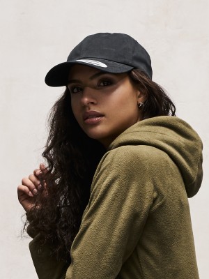 Шапка с козирка Peached Cotton Twill Dad Cap black one size