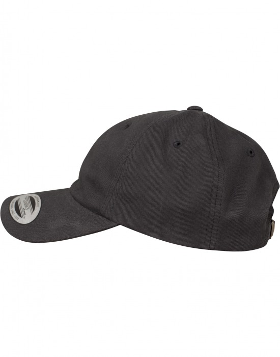 Шапка с козирка Peached Cotton Twill Dad Cap black one size