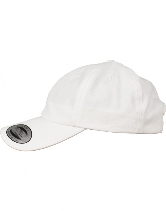 Шапка с козирка Peached Cotton Twill Dad Cap white one size