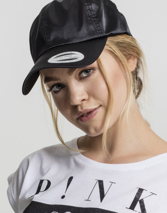 Шапка с козирка Low Profile Satin Cap black one size