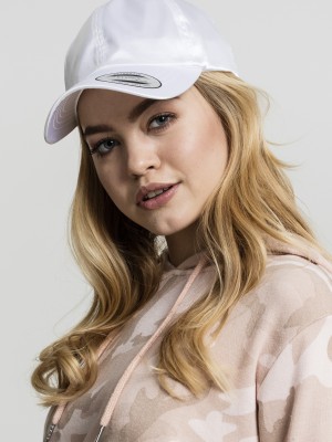 Шапка с козирка Low Profile Satin Cap white one size