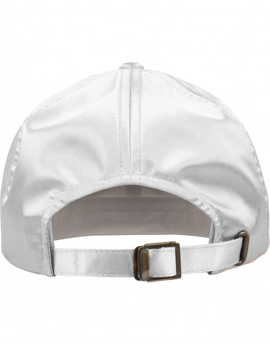 Шапка с козирка Low Profile Satin Cap silver one size