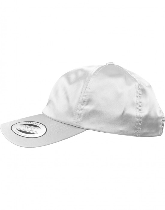 Шапка с козирка Low Profile Satin Cap silver one size