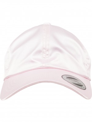 Шапка с козирка Low Profile Satin Cap light pink one size