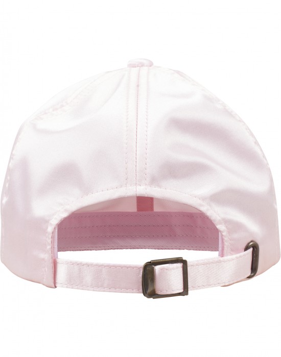 Шапка с козирка Low Profile Satin Cap light pink one size
