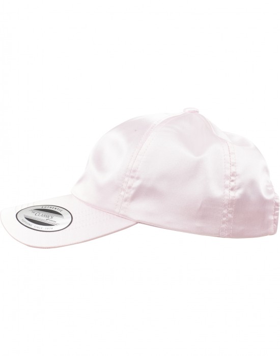 Шапка с козирка Low Profile Satin Cap light pink one size